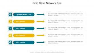 Coin Base Network Fee In Powerpoint And Google Slides Cpb