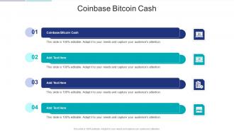 Coinbase Bitcoin Cash In Powerpoint And Google Slides Cpb