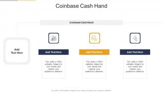 Coinbase Cash Hand In Powerpoint And Google Slides Cpb