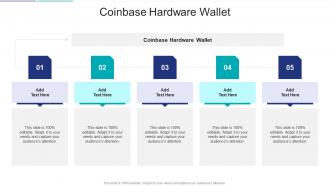 Coinbase Hardware Wallet In Powerpoint And Google Slides Cpb