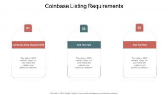 Coinbase Listing Requirements In Powerpoint And Google Slides Cpb
