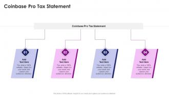 Coinbase Pro Tax Statement In Powerpoint And Google Slides Cpb