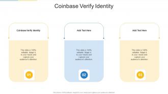 Coinbase Verify Identity In Powerpoint And Google Slides Cpb