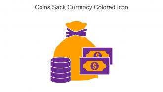 Coins Sack Currency Colored Icon In Powerpoint Pptx Png And Editable Eps Format