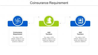 Coinsurance Requirement Ppt Powerpoint Presentation Gallery Templates Cpb