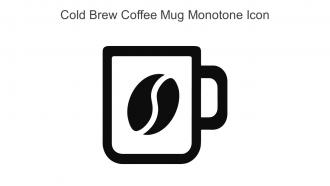 Cold Brew Coffee Mug Monotone Icon In Powerpoint Pptx Png And Editable Eps Format