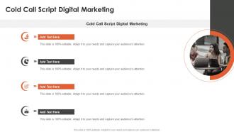 Cold Call Script Digital Marketing In Powerpoint And Google Slides Cpb