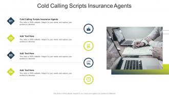 Cold Calling Scripts Insurance Agents In Powerpoint And Google Slides Cpb