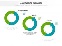 Cold calling services ppt powerpoint presentation layouts outline cpb