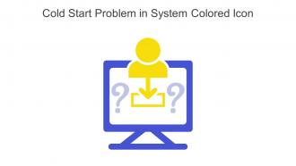 Cold Start Problem In System Colored Icon In Powerpoint Pptx Png And Editable Eps Format