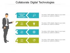 Collaborate digital technologies ppt powerpoint presentation professional maker cpb