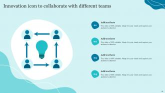 Collaborate With Different Teams Powerpoint Ppt Template Bundles Idea Best