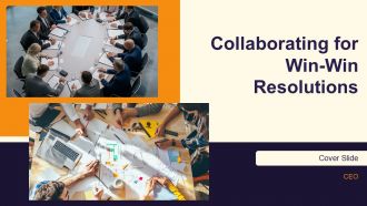 Collaborating For Win Win Resolutions PPT Structure AT