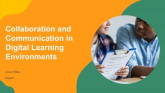 Collaboration And Communication In Digital Learning Environments PPT Structure AT