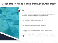 Collaboration areas in memorandum of agreement ppt powerpoint presentation summary