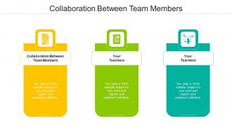 Collaboration Between Team Members Ppt Powerpoint Presentation Inspiration Icons Cpb