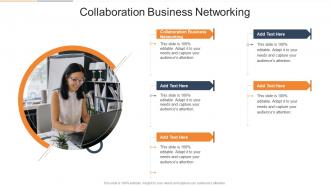 Collaboration Business Networking In Powerpoint And Google Slides Cpb