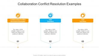 Collaboration Conflict Resolution Examples In Powerpoint And Google Slides Cpb