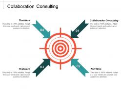 Collaboration consulting ppt powerpoint presentation portfolio designs cpb