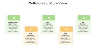 Collaboration Core Value In Powerpoint And Google Slides Cpb