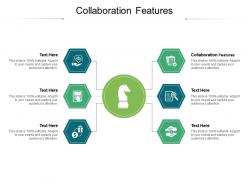 Collaboration features ppt powerpoint presentation inspiration guidelines cpb