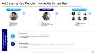 Collaboration of itil with agile service key people involved in scrum team