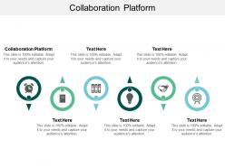 Collaboration platform ppt powerpoint presentation pictures templates cpb