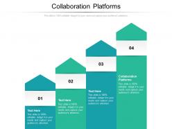 Collaboration platforms ppt powerpoint presentation professional vector cpb