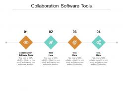 Collaboration software tools ppt powerpoint presentation styles rules cpb