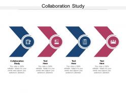 Collaboration study ppt powerpoint presentation summary gridlines cpb