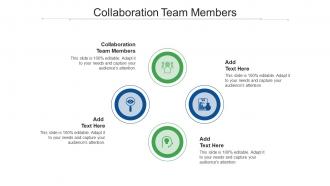 Collaboration Team Members Ppt Powerpoint Presentation Inspiration Cpb