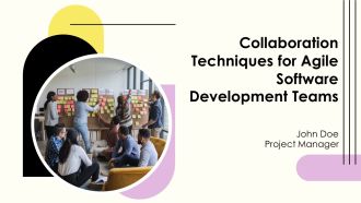 Collaboration Techniques For Agile Software Development Teams PPT Structure AT