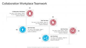 Collaboration Workplace Teamwork In Powerpoint And Google Slides Cpb