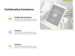 Collaborative commerce ppt powerpoint presentation portfolio templates cpb