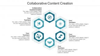 Collaborative content creation ppt powerpoint presentation professional graphic tips cpb