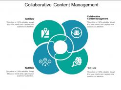 Collaborative content management ppt powerpoint presentation gallery background image cpb