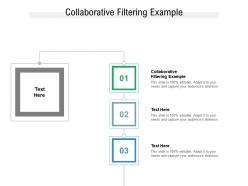 Collaborative filtering example ppt powerpoint presentation professional slideshow cpb