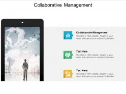 Collaborative management ppt powerpoint presentation professional samples cpb