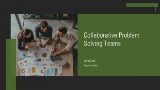 Collaborative Problem Solving Teams PPT Slides AT