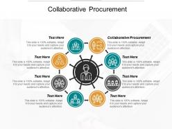 Collaborative procurement ppt powerpoint presentation infographics icon cpb