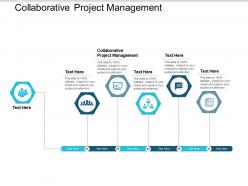 Collaborative project management ppt powerpoint presentation model cpb