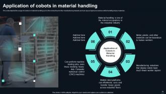 Collaborative Robots It Powerpoint Presentation Slides Visual Researched