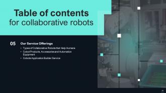 Collaborative Robots It Powerpoint Presentation Slides Graphical Researched