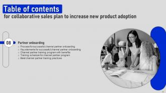 Collaborative Sales Plan To Increase New Product Adoption Strategy CD V Unique Researched