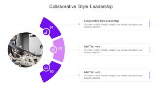 Collaborative Style Leadership In Powerpoint And Google Slides Cpb