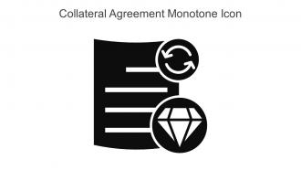Collateral Agreement Monotone Icon In Powerpoint Pptx Png And Editable Eps Format