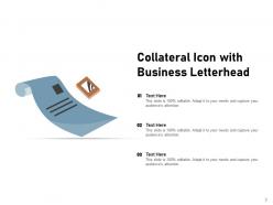 Collateral Business Letterhead Company Building Symbol Dollar Gear Document
