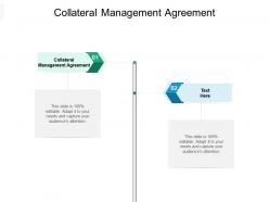Collateral management agreement ppt powerpoint presentation icon show cpb