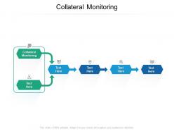 Collateral monitoring ppt powerpoint presentation infographic template shapes cpb