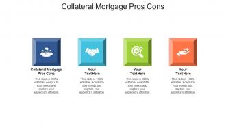 Collateral mortgage pros cons ppt powerpoint presentation inspiration files cpb